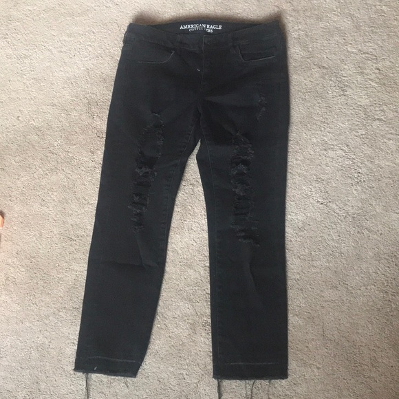 AEO Distressed crop - Picture 1 of 4